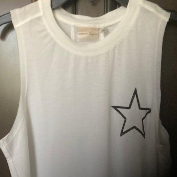 Nanette Lepore Play White Sleeveless Tank Top - Picture 3 of 5